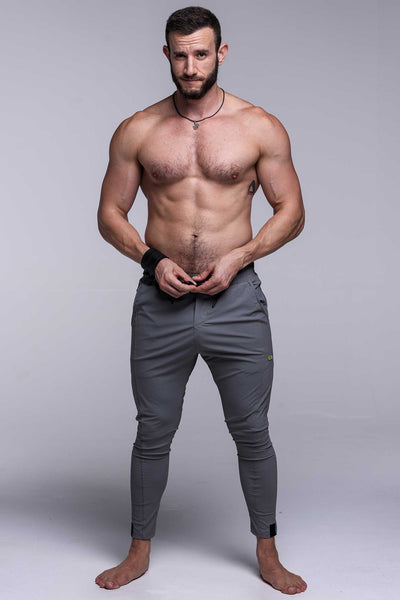 V2 Active Panelled Joggers - Slate Grey - boxmenswear - {{variant_title}}