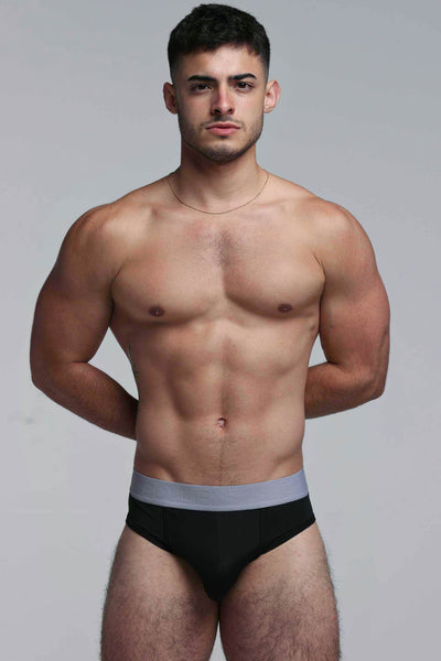 Mesh Panel Briefs - Midnight Milan - boxmenswear - {{variant_title}}