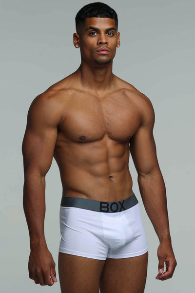 Soft Touch Trunks - White - boxmenswear - {{variant_title}}