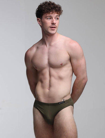 Minimal Briefs - Green - boxmenswear - {{variant_title}}