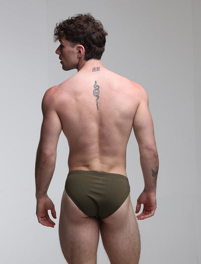 Minimal Briefs - Green - boxmenswear - {{variant_title}}