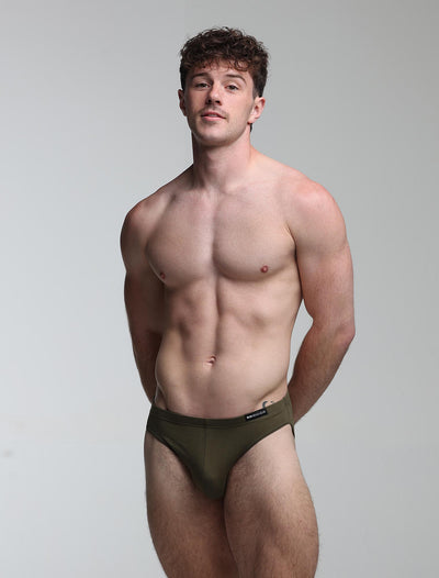 Minimal Briefs - Green - boxmenswear - {{variant_title}}