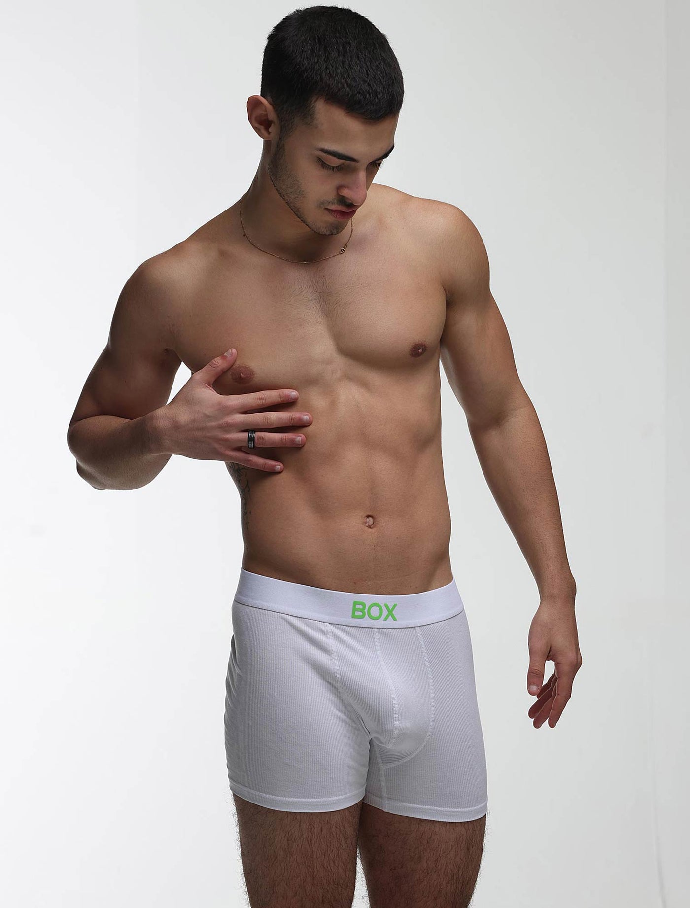 Colour Pop Boxers - White & Green - boxmenswear - {{variant_title}}