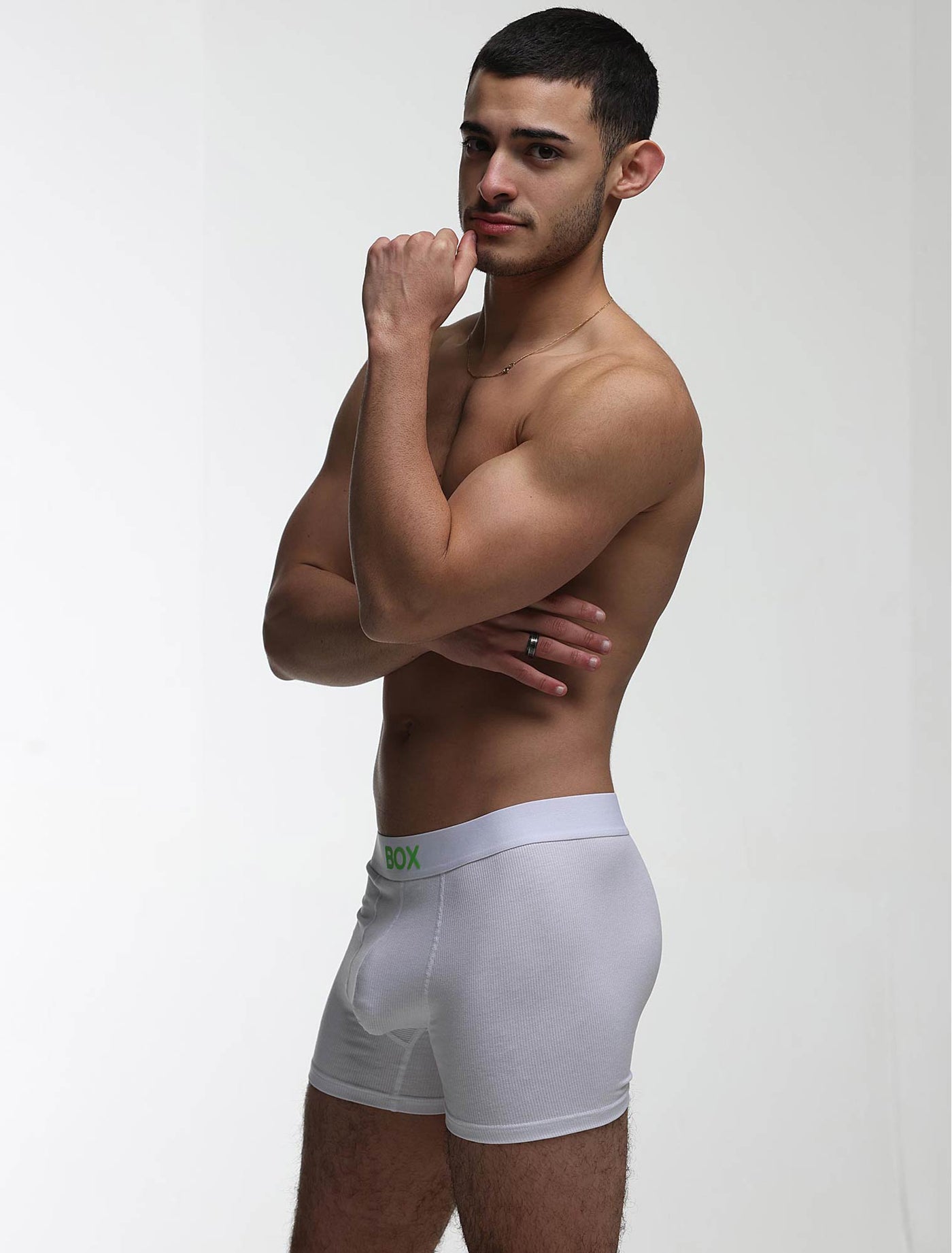 Colour Pop Boxers - White & Green - boxmenswear - {{variant_title}}