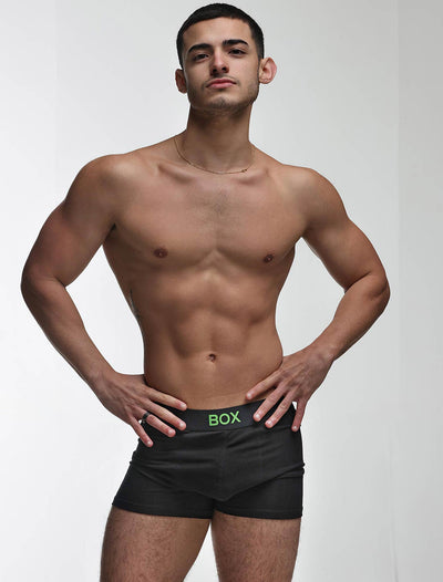 Colour Pop Boxers - Black & Green - boxmenswear - {{variant_title}}