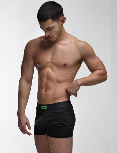 Colour Pop Boxers - Black & Green - boxmenswear - {{variant_title}}