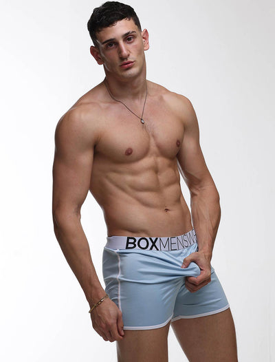 Mens Sports Loose Fit Boxers - Blue Collar - boxmenswear - {{variant_title}}