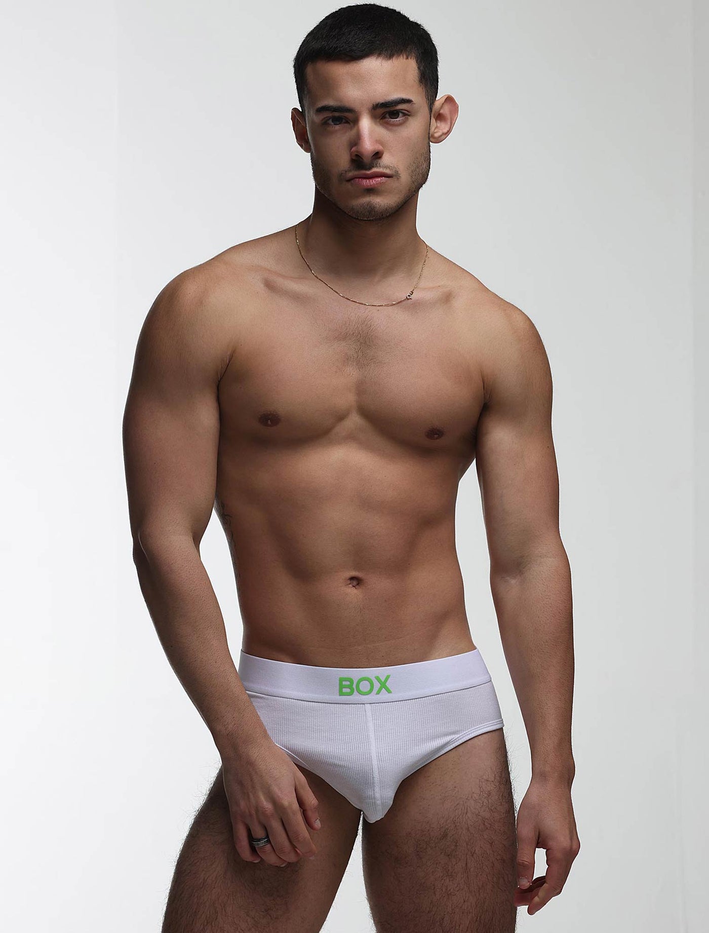 Colour Pop Briefs - White & Green - boxmenswear - {{variant_title}}
