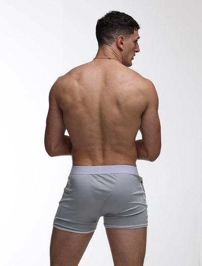 Mens Sports Loose Fit Boxers - Greyscale - boxmenswear - {{variant_title}}
