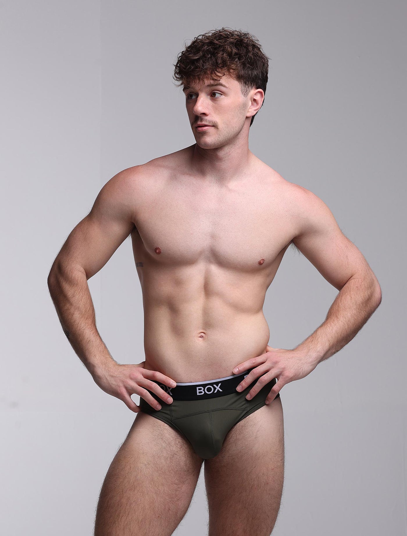 Box x Elliott: Elite Briefs - Chic Khaki - boxmenswear - {{variant_title}}