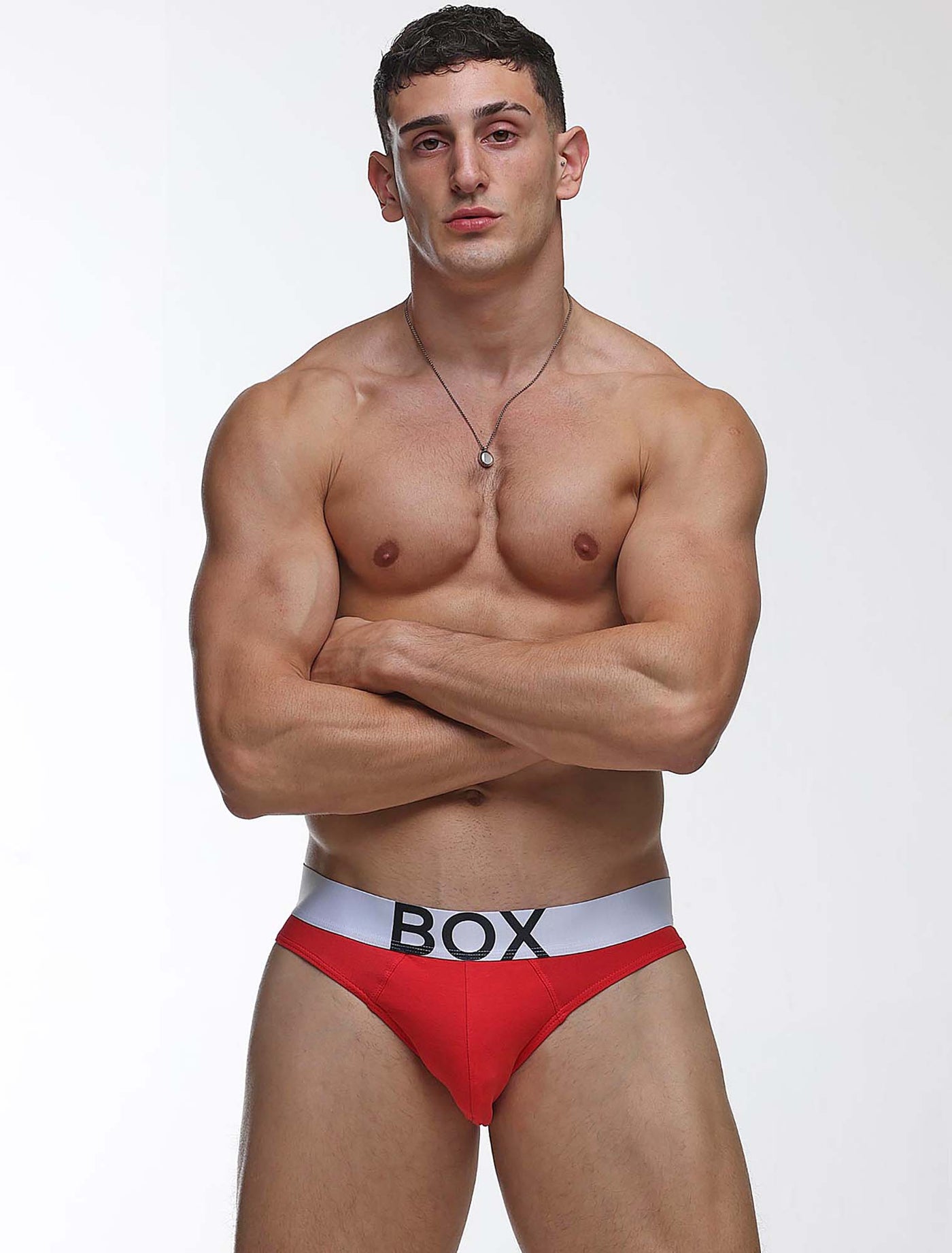 Mens Red Briefs - boxmenswear - {{variant_title}}