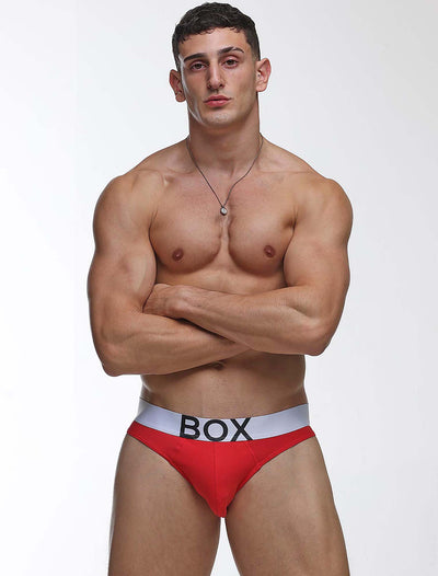 Mens Red Briefs - boxmenswear - {{variant_title}}