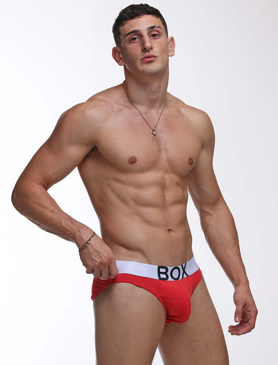 Mens Red Briefs - boxmenswear - {{variant_title}}