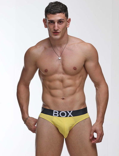 Mens Yellow Briefs - boxmenswear - {{variant_title}}