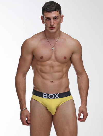 Mens Yellow Briefs - boxmenswear - {{variant_title}}
