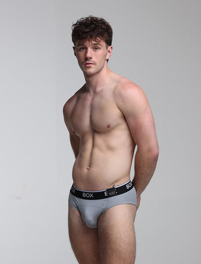 Box x Elliott: Elite Briefs - Graphite Grey - boxmenswear - {{variant_title}}