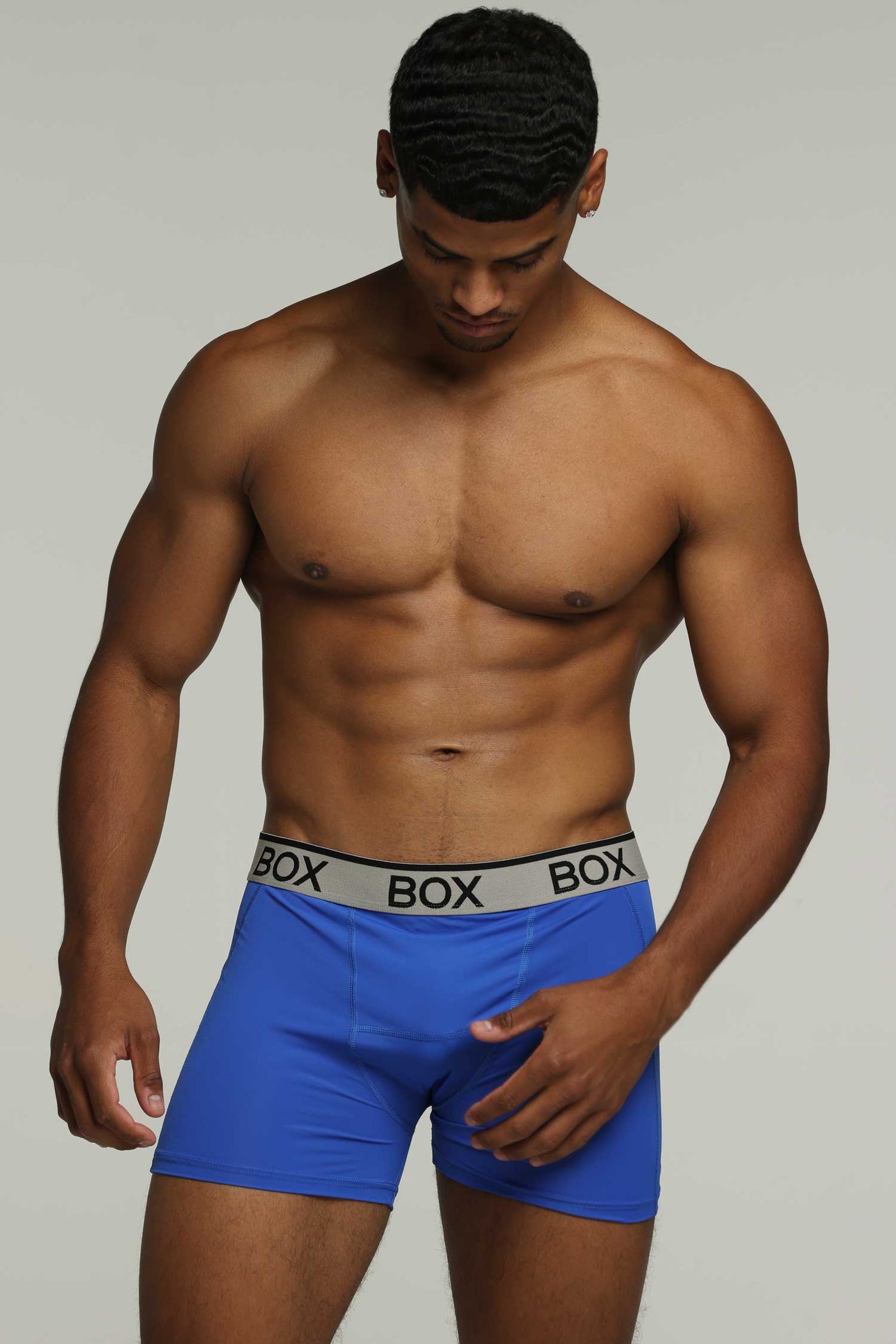 Mens Sports Boxers - Turbo Blue - boxmenswear - {{variant_title}}