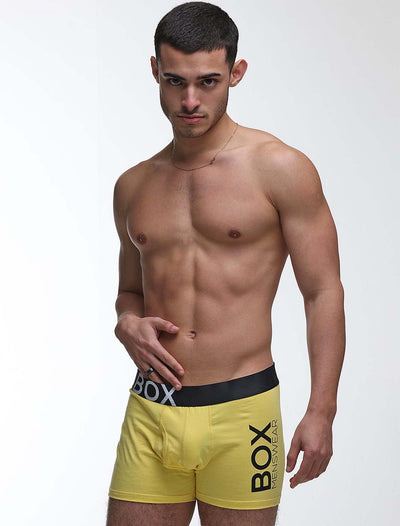 Mens Yellow Boxers - boxmenswear - {{variant_title}}