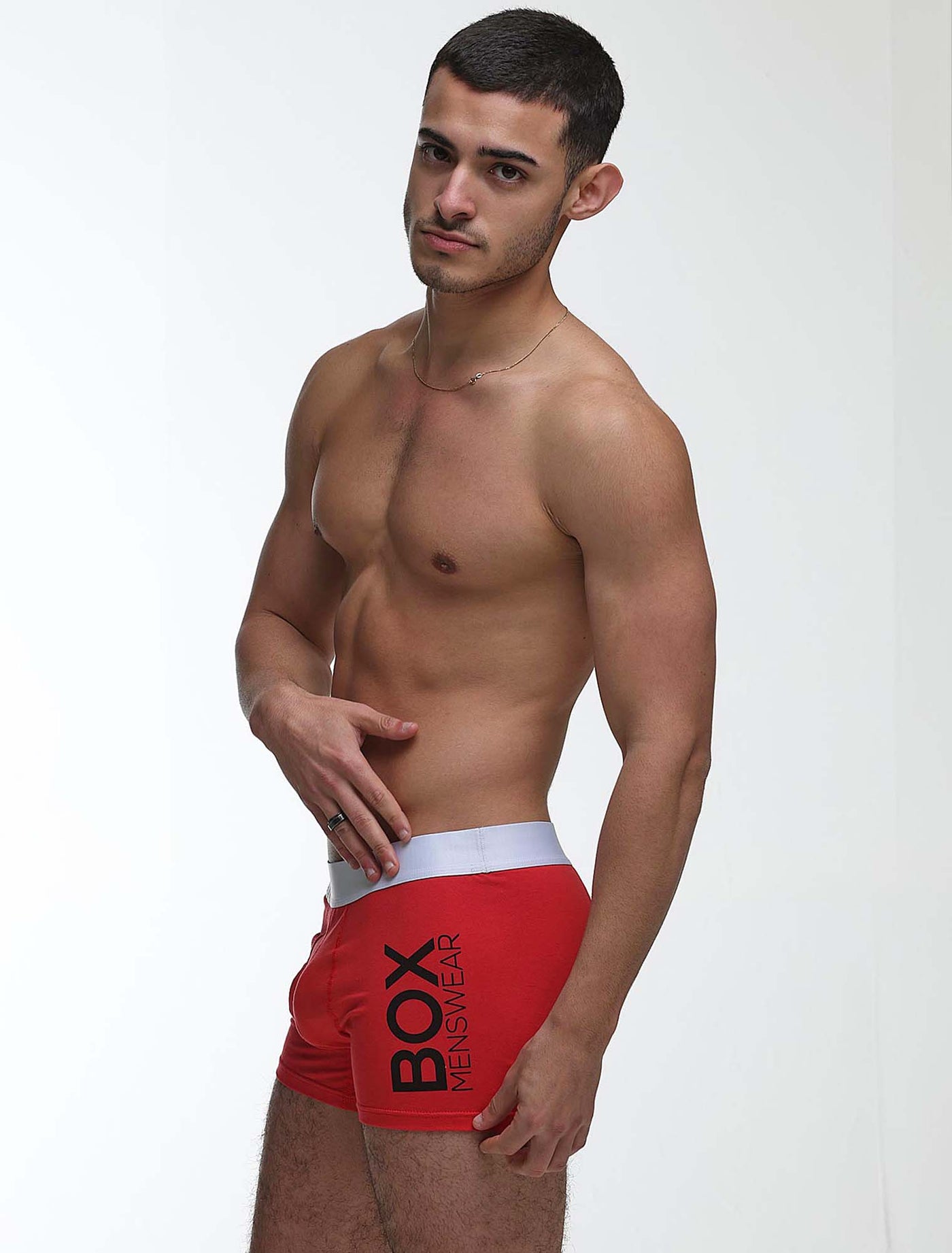 Mens Red Boxers - boxmenswear - {{variant_title}}