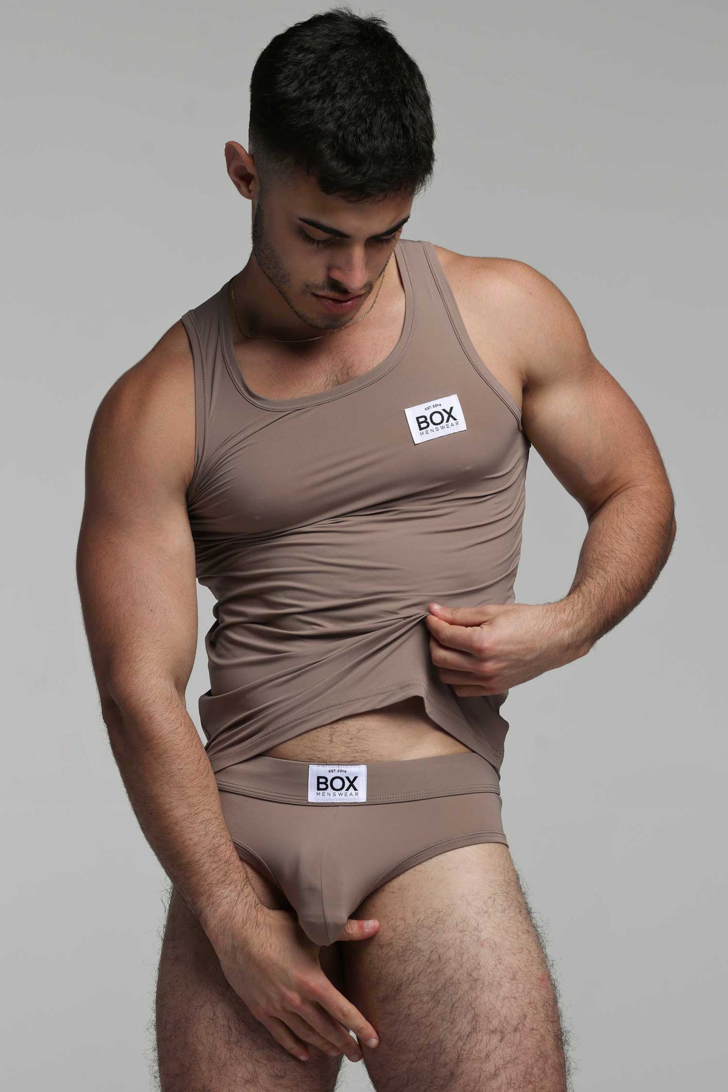 Tonal Brief + Vest Set - Shade #3 - boxmenswear - {{variant_title}}