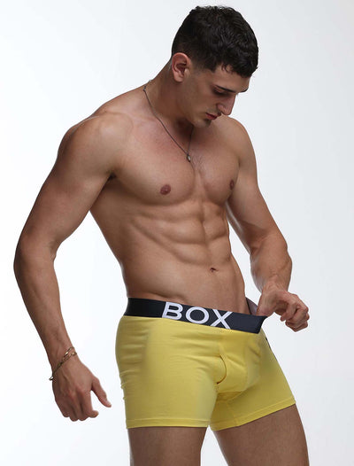 Mens Yellow Boxers - boxmenswear - {{variant_title}}