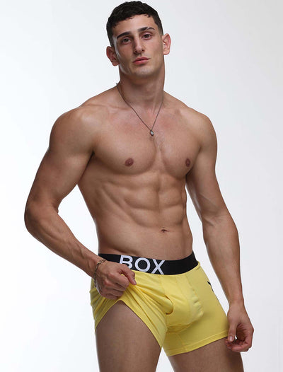Mens Yellow Boxers - boxmenswear - {{variant_title}}