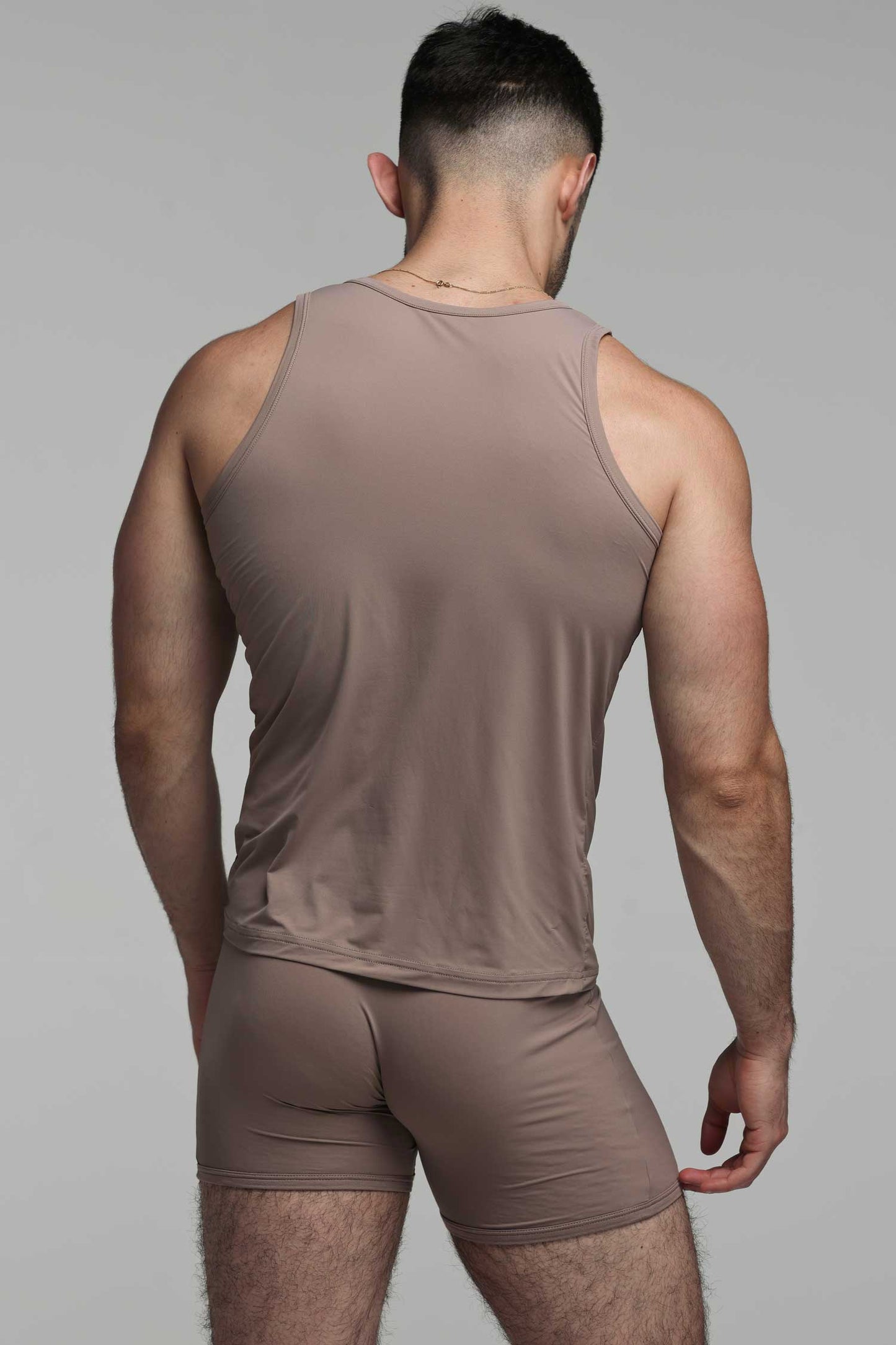 Tonal Boxer + Vest Set - Shade #3 - boxmenswear - {{variant_title}}