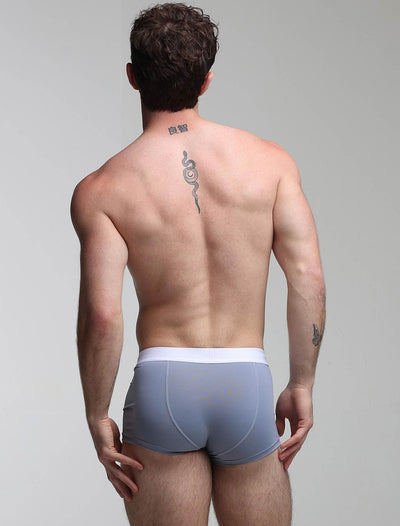 Mens Curved Mesh Boxers - Blue - boxmenswear - {{variant_title}}