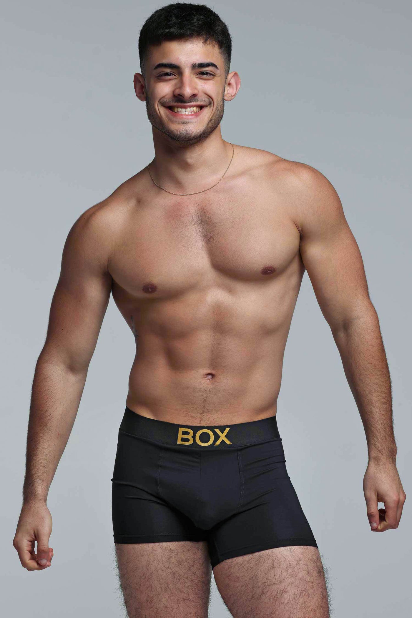 Metallic Modal Boxers - Black & Gold - boxmenswear - {{variant_title}}