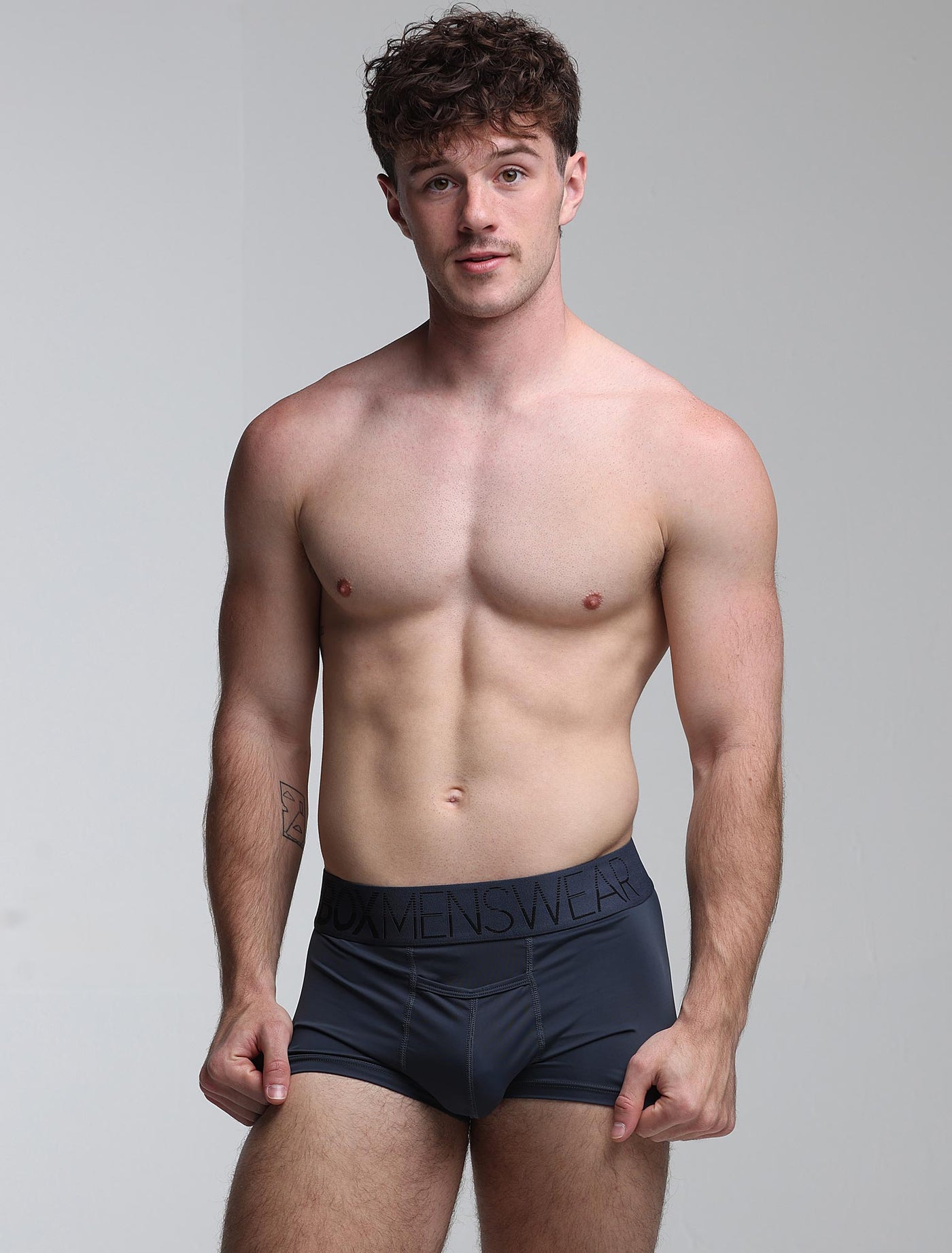 Mens Arched Keyhole Boxers - Nautical Nightfall - boxmenswear - {{variant_title}}