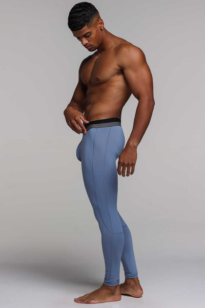 Compression Leggings 2.0 - Crystal Blue - boxmenswear - {{variant_title}}