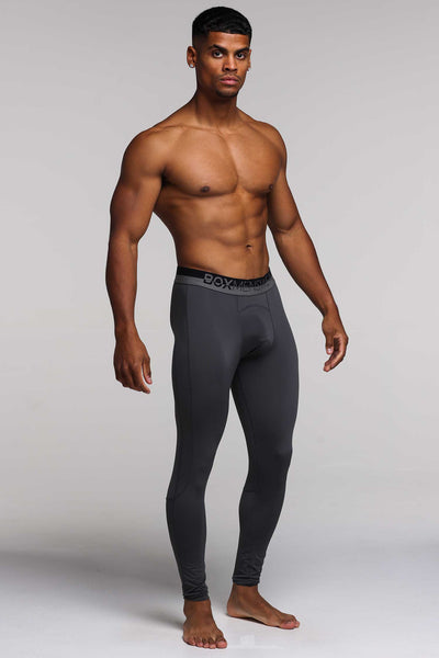 Compression Leggings 2.0 - Slate Grey - boxmenswear - {{variant_title}}