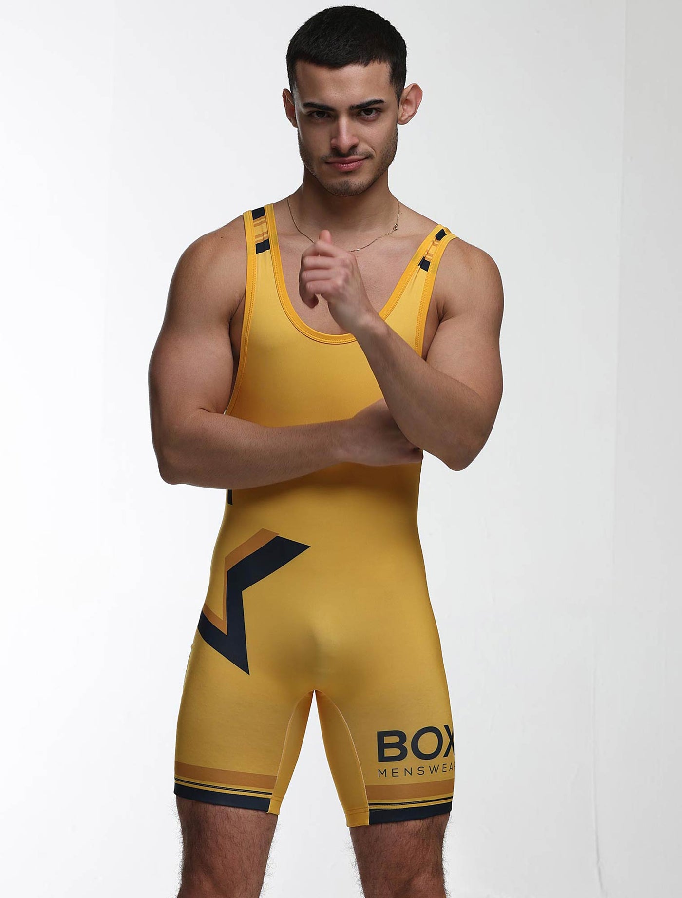Singlet - Yellow Insignia - boxmenswear - {{variant_title}}