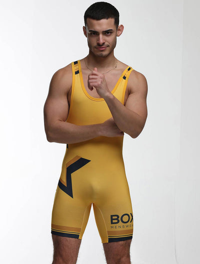 Singlet - Yellow Insignia - boxmenswear - {{variant_title}}