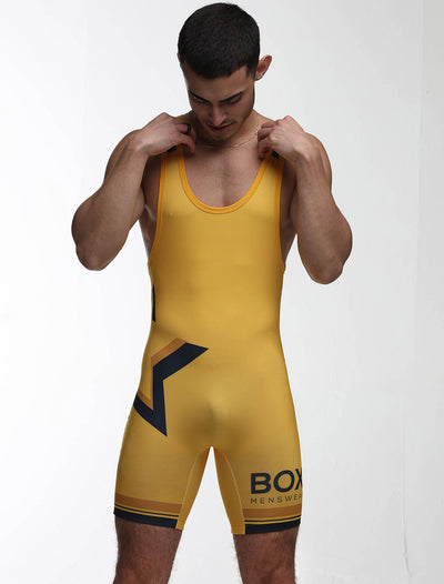 Singlet - Yellow Insignia - boxmenswear - {{variant_title}}