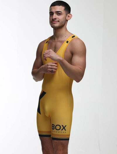 Singlet - Yellow Insignia - boxmenswear - {{variant_title}}