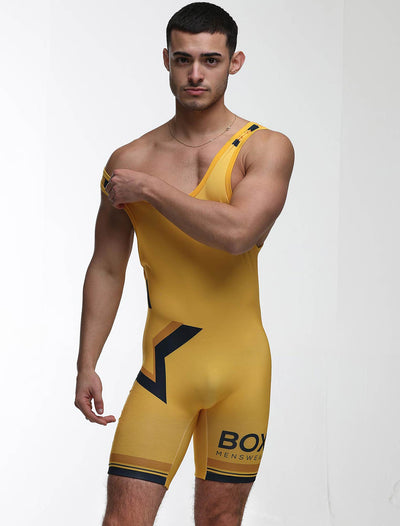 Singlet - Yellow Insignia - boxmenswear - {{variant_title}}