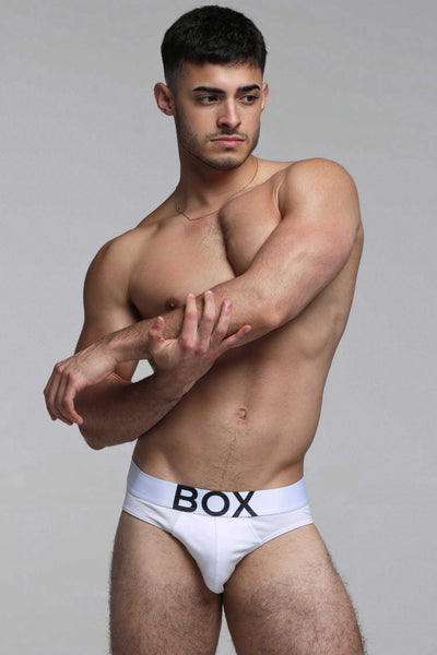 Mens White Briefs - boxmenswear - {{variant_title}}