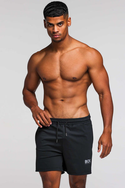 "The Fit" Sports Shorts - Jet Black - boxmenswear - {{variant_title}}