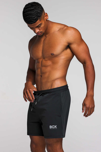 "The Fit" Sports Shorts - Jet Black - boxmenswear - {{variant_title}}