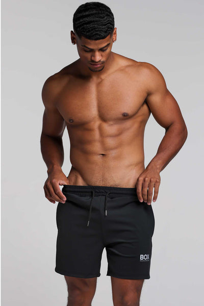 "The Fit" Sports Shorts - Jet Black - boxmenswear - {{variant_title}}