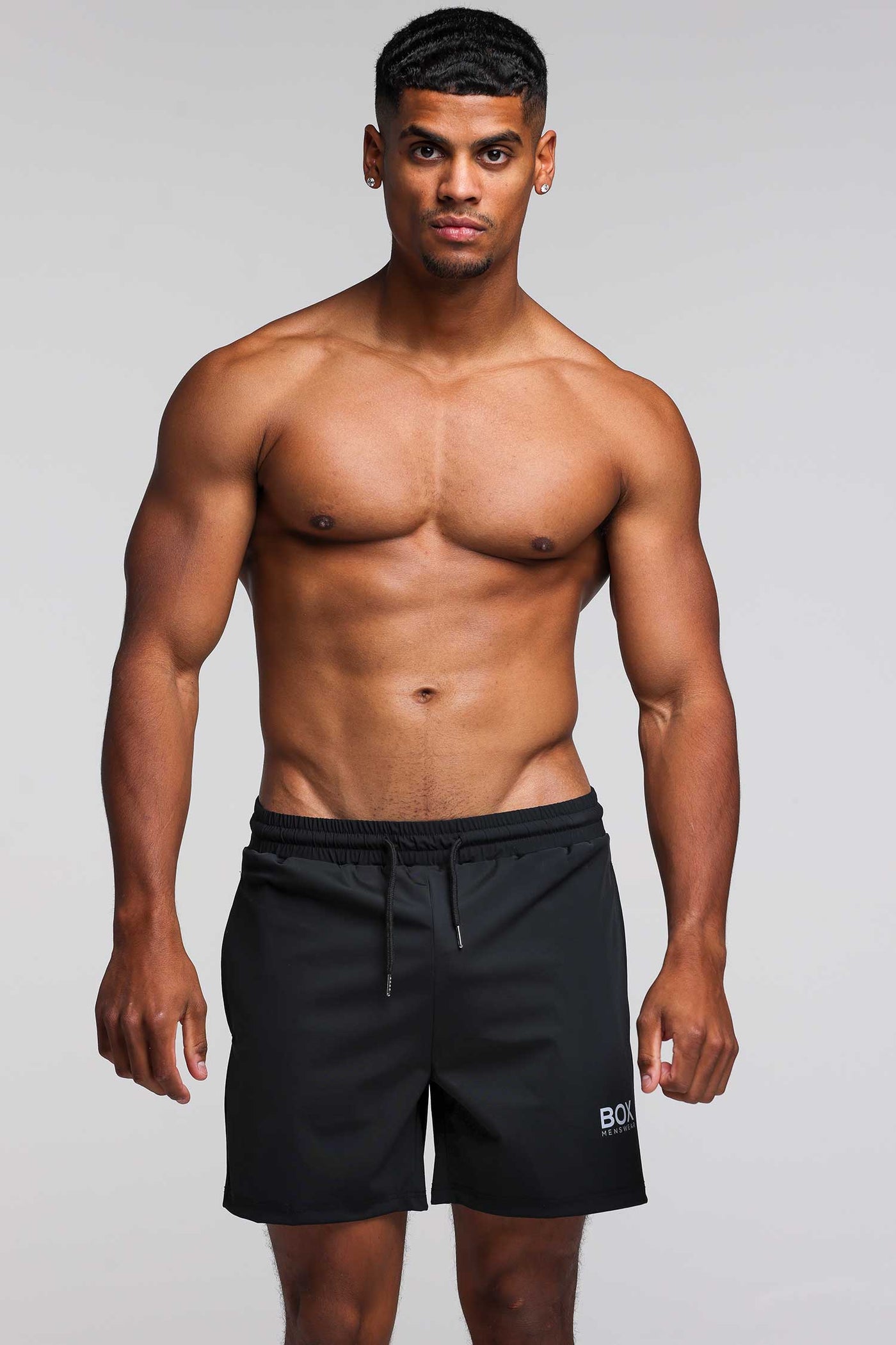 "The Fit" Sports Shorts - Jet Black - boxmenswear - {{variant_title}}