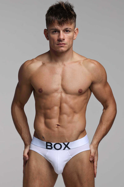 Mens White Briefs - boxmenswear - {{variant_title}}