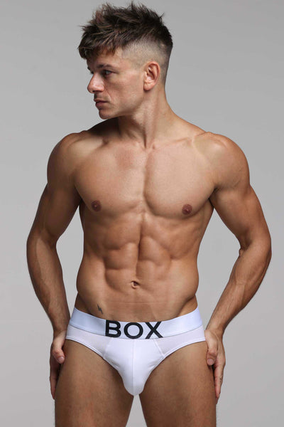 Mens White Briefs - boxmenswear - {{variant_title}}