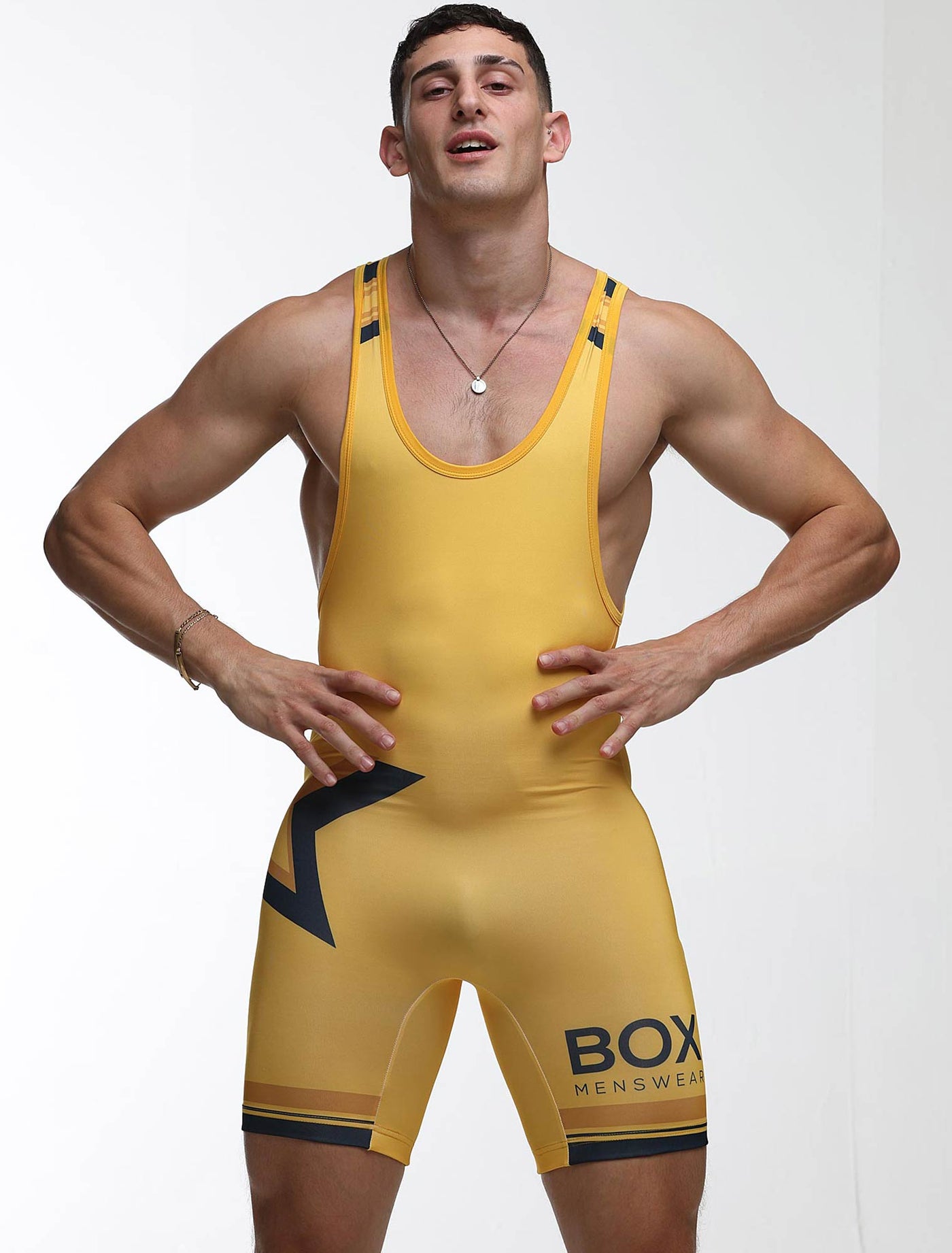 Singlet - Yellow Insignia - boxmenswear - {{variant_title}}