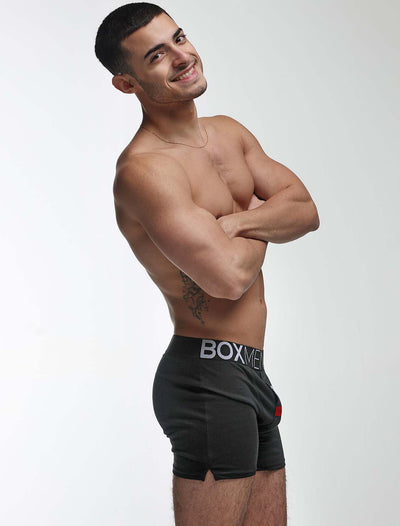 Button-up Boxers - Black Gala - boxmenswear - {{variant_title}}