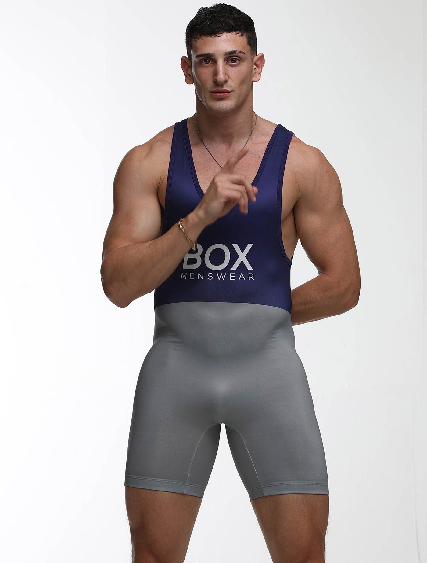 Racer Singlet - Titan - boxmenswear - {{variant_title}}