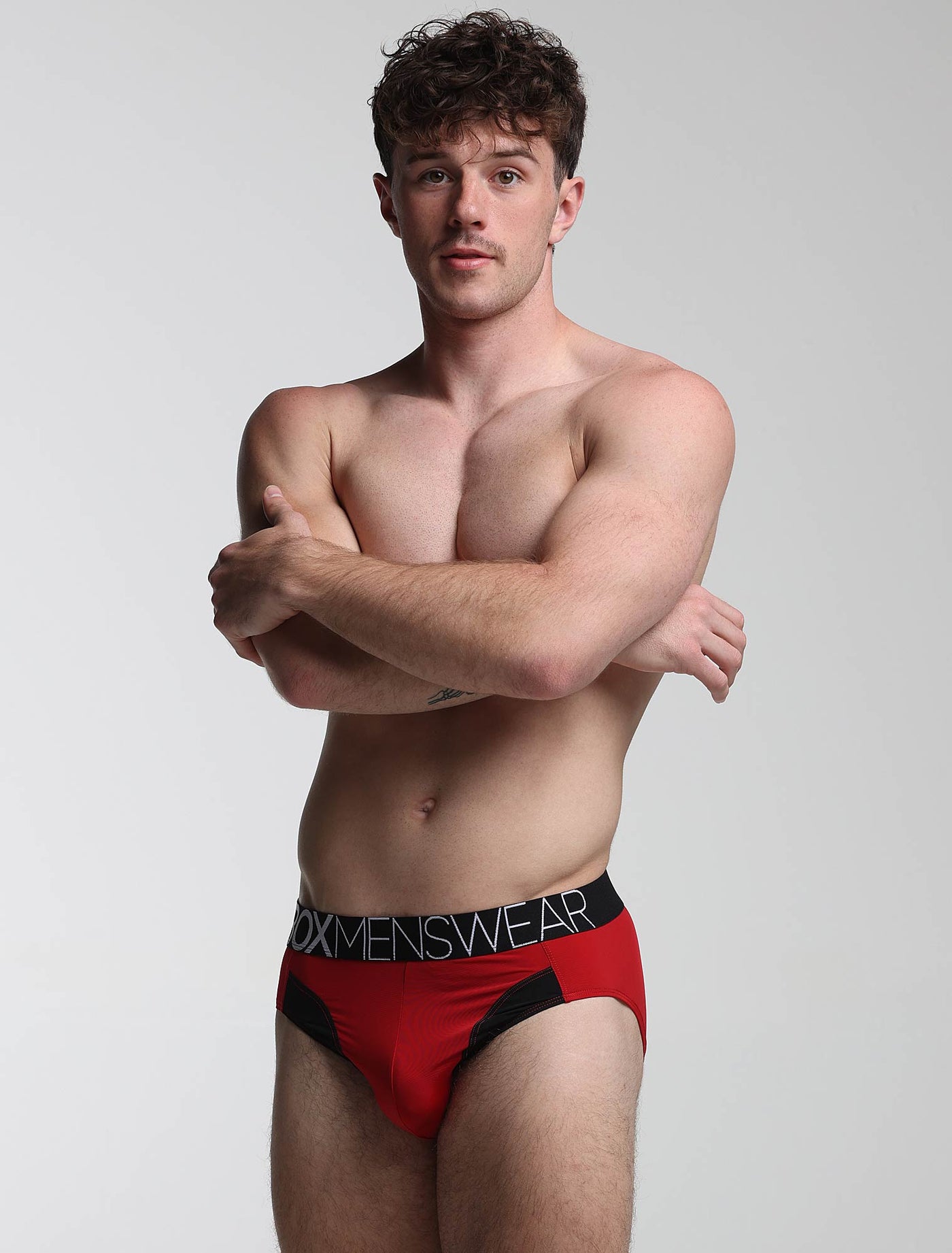 Prince Fit Briefs - Red & Black - boxmenswear - {{variant_title}}