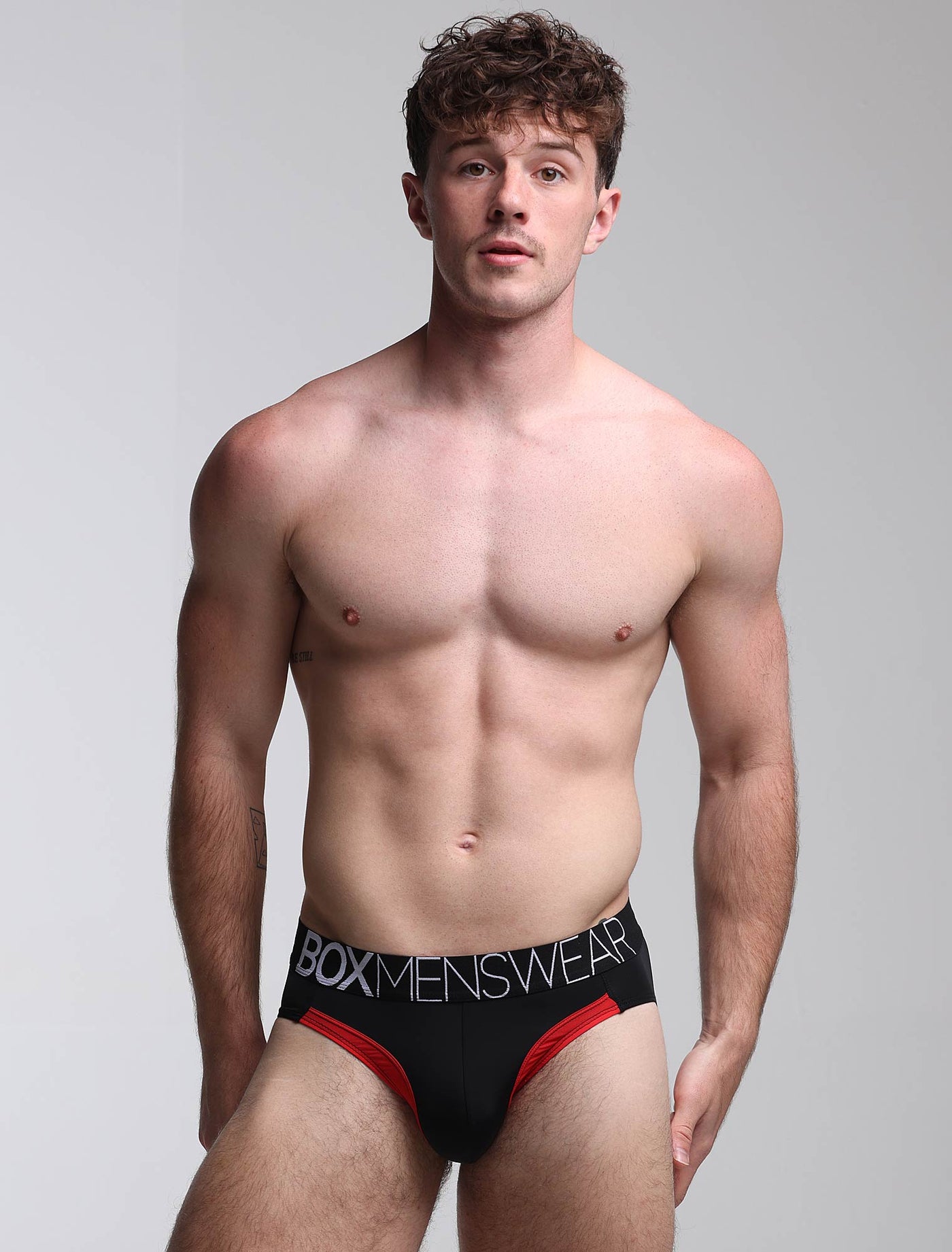 Prince Fit Briefs - Black & Red - boxmenswear - {{variant_title}}