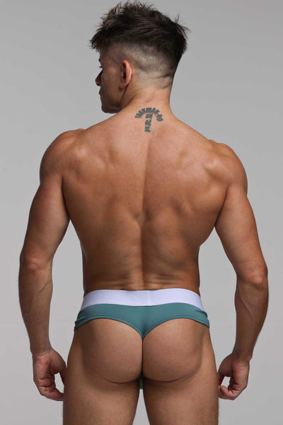 Brazilian Butt Briefs - Amazon Green - boxmenswear - {{variant_title}}